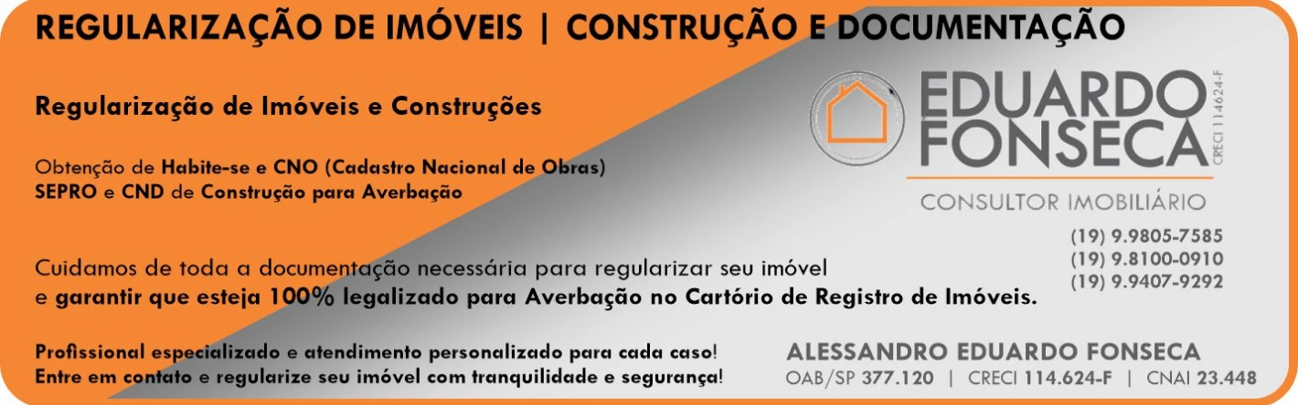 REGULARIZAO DE IMVEIS E CONSTRUO